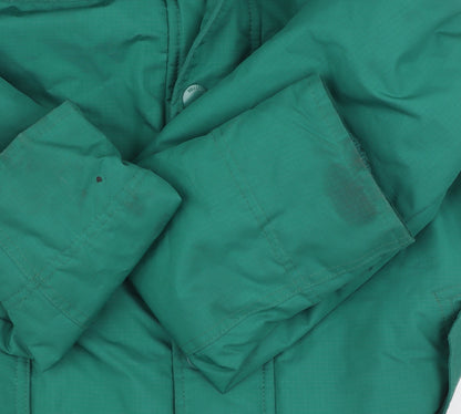 Womens UK Size XS Hollister Green All Weather Basic Jacket
