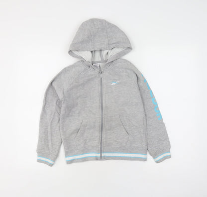 Reebok Boys Grey Full Zip Hoodie 11-12 Years