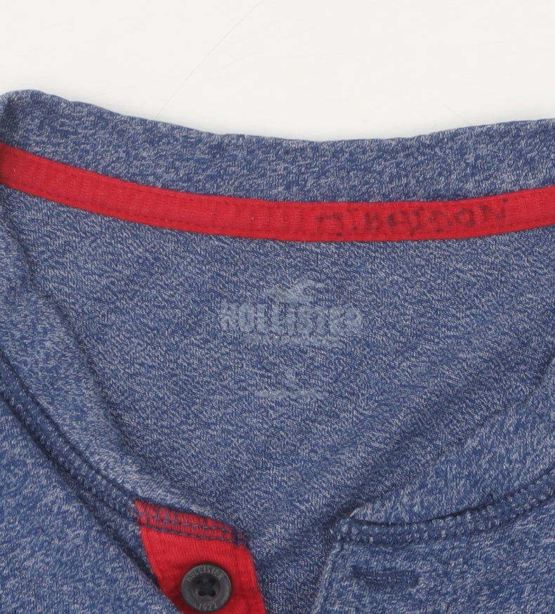 Mens UK Size M Hollister Blue  T-Shirt