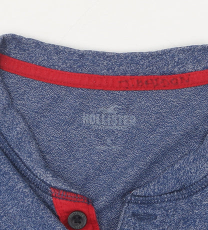 Mens UK Size M Hollister Blue  T-Shirt