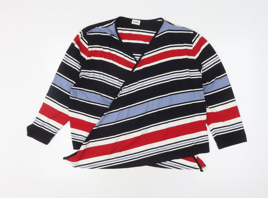 Womens UK Size XL Viyella Multicoloured Pullover Jumper