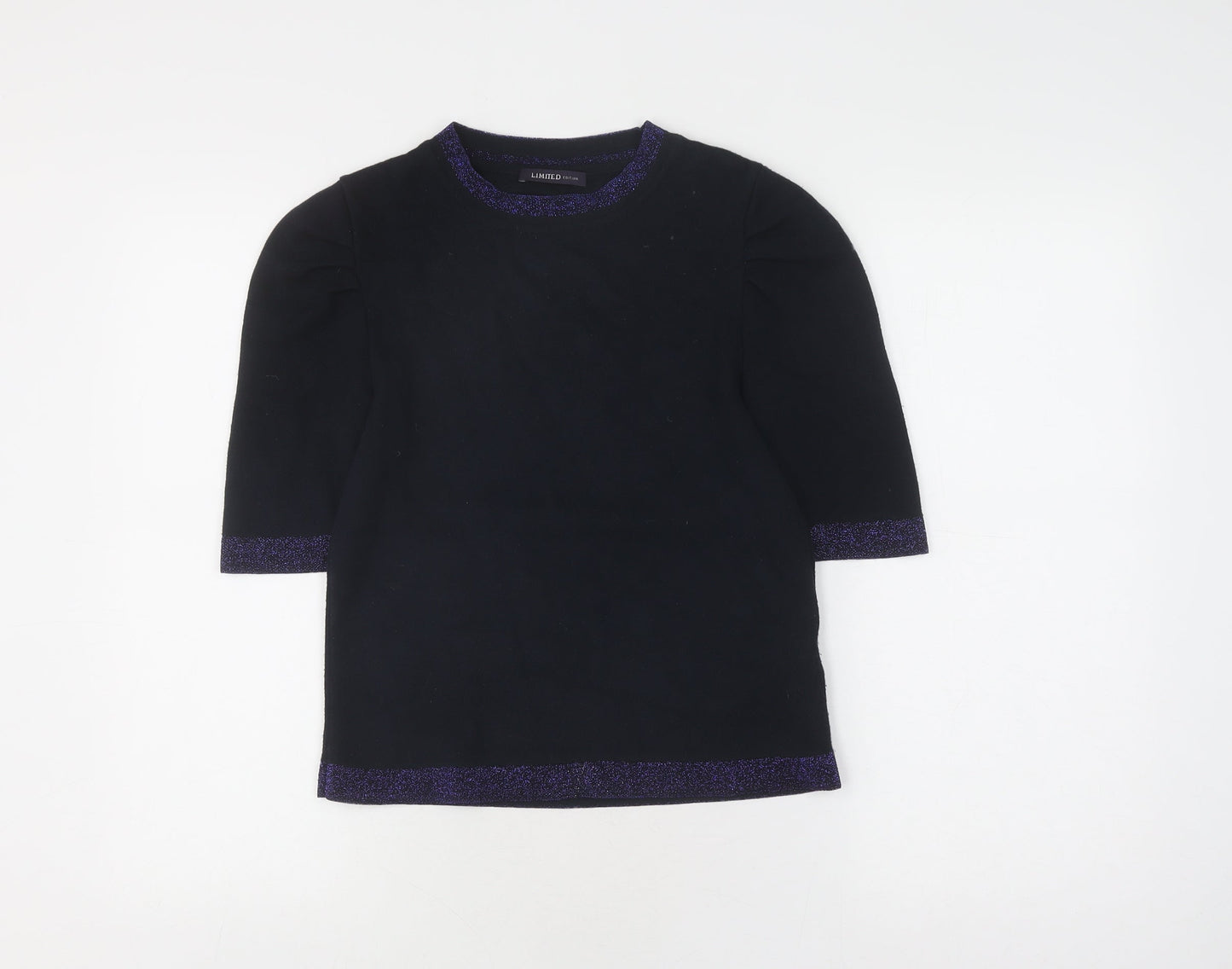 Womens UK Size 8 Marks and Spencer Blue Tunic Jumper