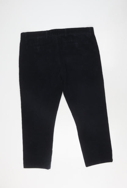 Marks and Spencer Men's Blue Slim Trousers 38