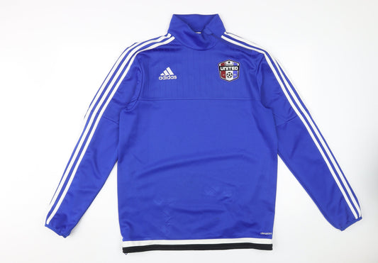 Adidas Blue Men's Pullover Sweatshirt M