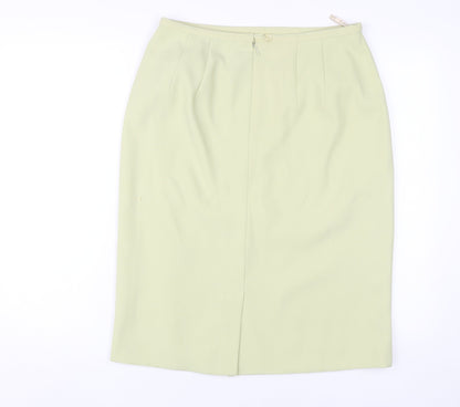 Eastex Women's Green Midi Pencil Skirt Size 14