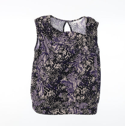 Jasper Conran Women's Geometric Blouse - Size 14