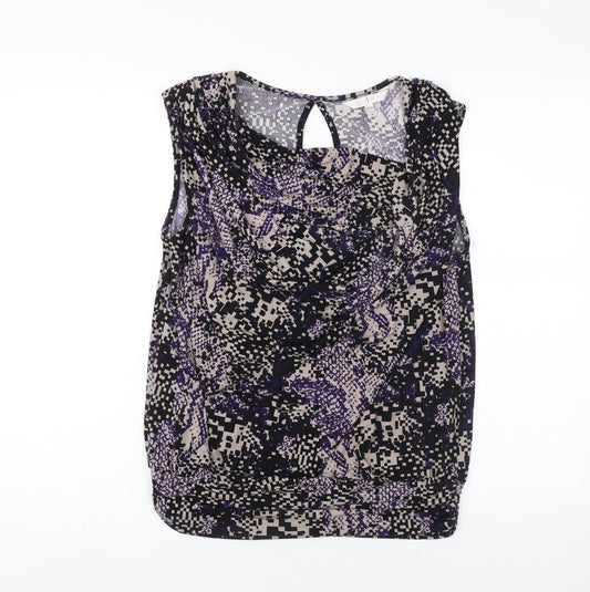 Jasper Conran Women's Geometric Blouse - Size 14