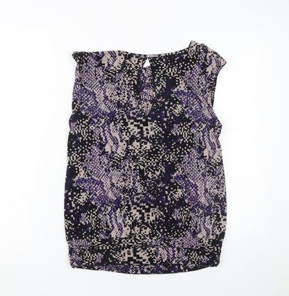 Jasper Conran Women's Geometric Blouse - Size 14