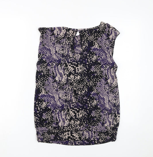 Jasper Conran Women's Geometric Blouse - Size 14