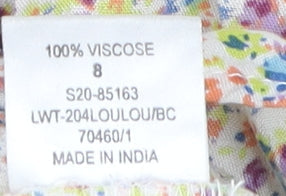 Womens UK Size 8 SoulCal & Co Multicoloured  Tank