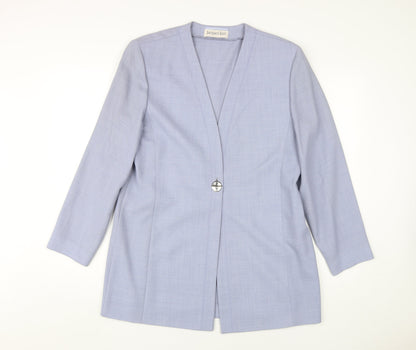 Jacques Vert Women's Blue Blazer Jacket UK 14