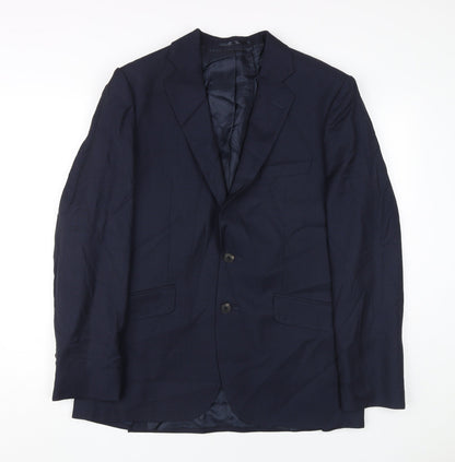 Mens UK Size 40 Jaeger Regular Blue Suit Jacket