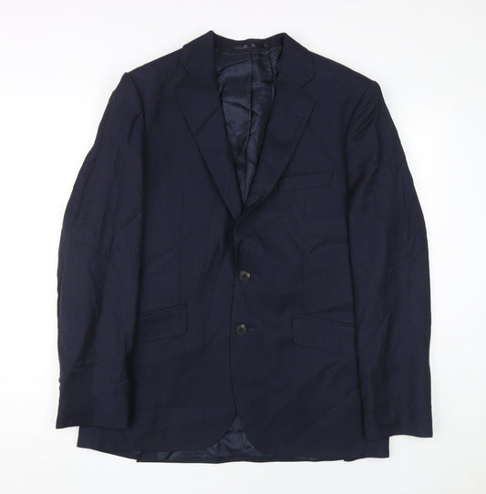 Mens UK Size 40 Jaeger Regular Blue Suit Jacket