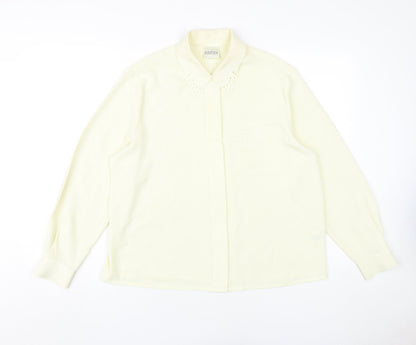 Womens UK Size 14 Eastex Ivory  Blouse