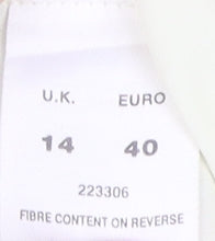 Womens UK Size 14 Eastex Ivory  Blouse
