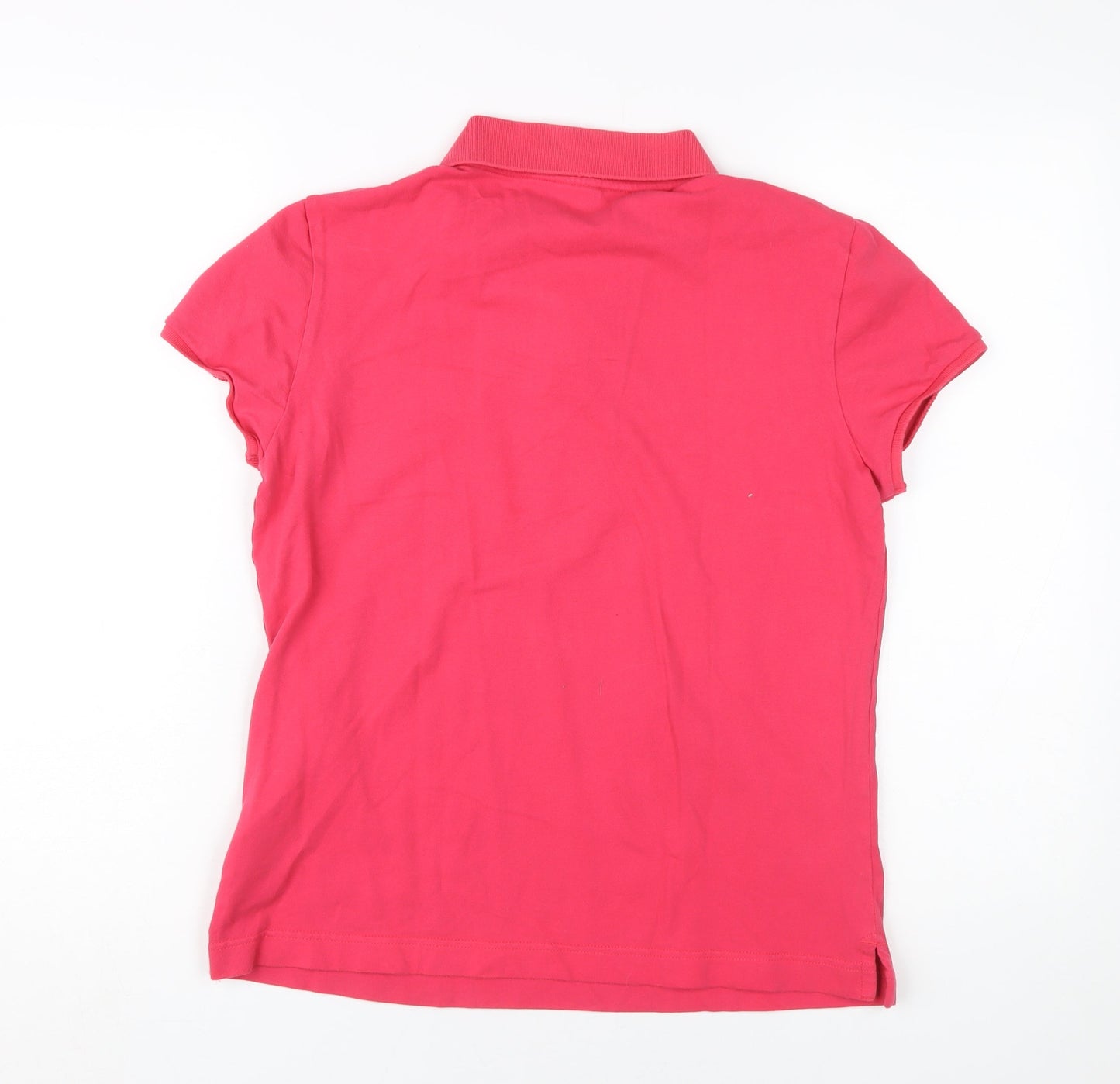 Womens UK Size 10 adidas Red  Polo