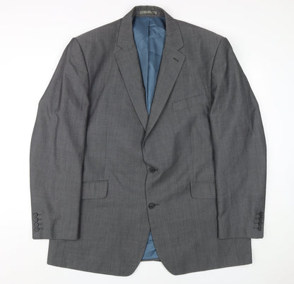 Mens UK Size 48 Centaur Regular Grey Suit Jacket