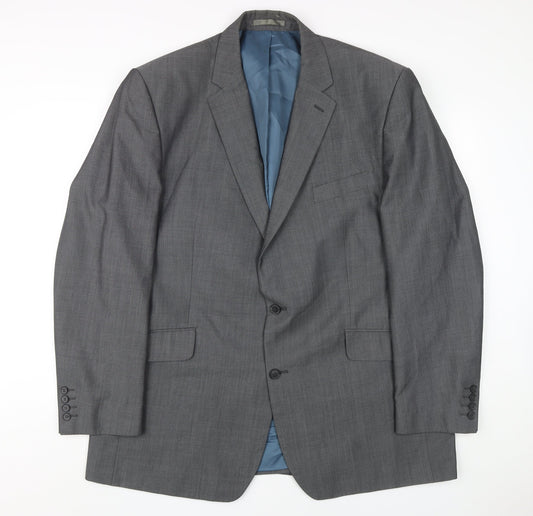 Mens UK Size 48 Centaur Regular Grey Suit Jacket
