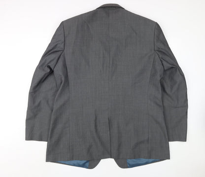 Mens UK Size 48 Centaur Regular Grey Suit Jacket