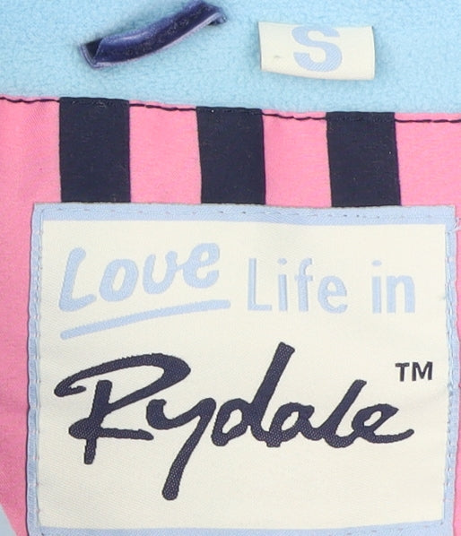 Rydale Women's Pink Blue Puffer Waistcoat - S