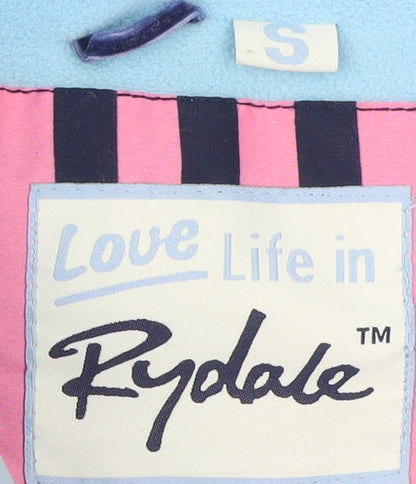 Rydale Women's Pink Blue Puffer Waistcoat - S