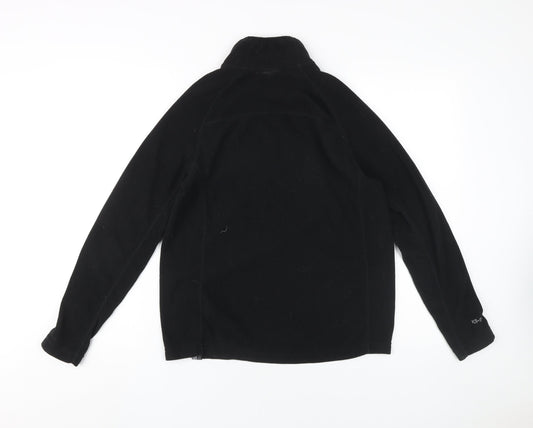 Karrimor XS Black Fleece Henley 1/4 Zip Sweatshirt