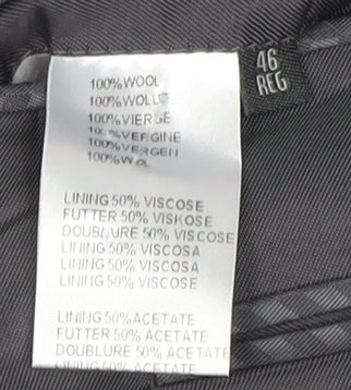 Austin Reed Men's Grey 46R Wool Blazer