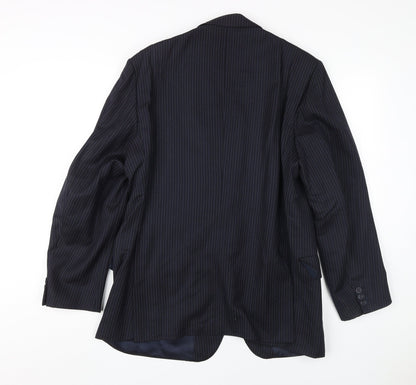 Mens UK Size 42 Magee Regular Blue Suit Jacket