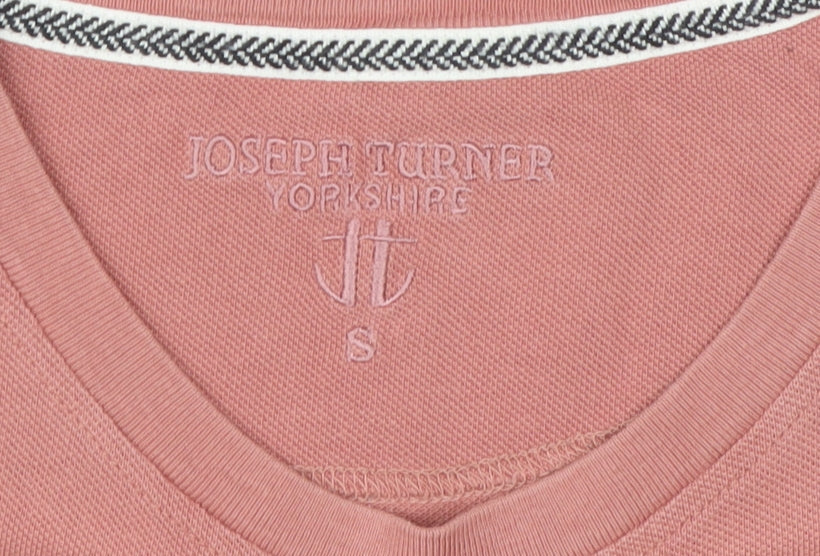Joseph Turner Men's Pink S Short Sleeve T-Shirt