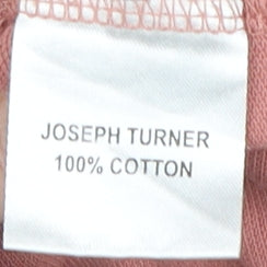 Joseph Turner Men's Pink S Short Sleeve T-Shirt