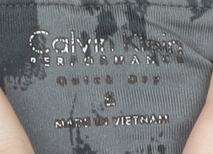 Calvin Klein Grey Cropped Leggings S Women