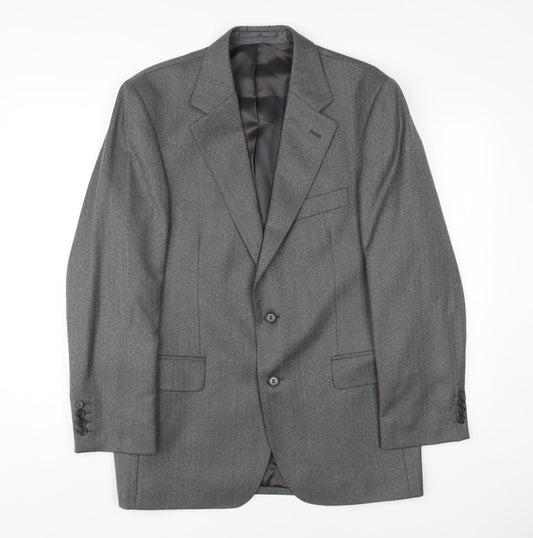 Mens UK Size 40 Magee Regular Grey Suit Jacket