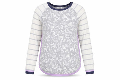 Womens UK Size 12 Mantaray Multicoloured Pullover Jumper
