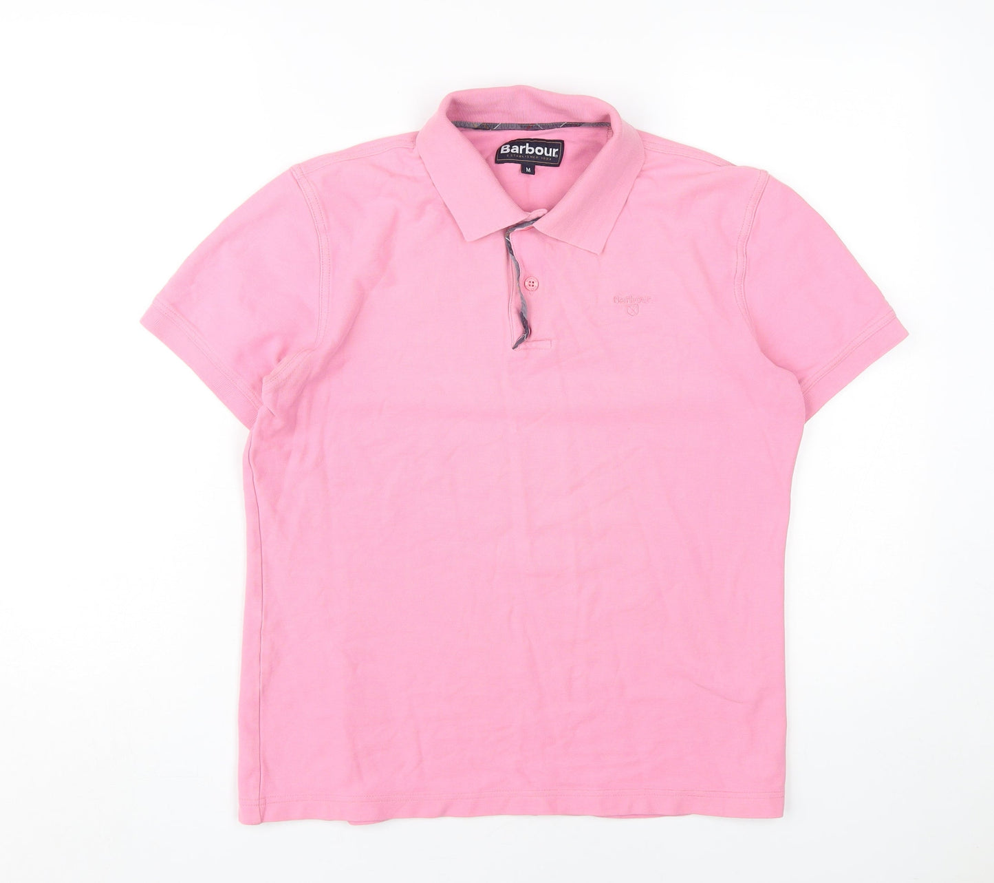 Barbour Womens Pink Polo Shirt Small