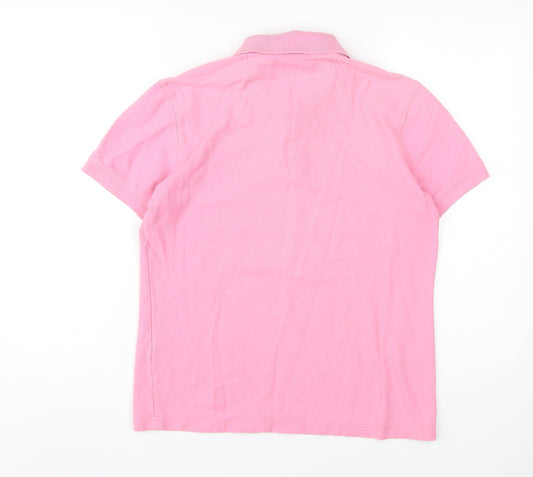 Barbour Womens Pink Polo Shirt Small