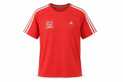Mens UK Size S adidas Red  T-Shirt