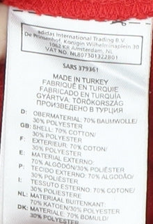 Adidas Men's Red Crew Neck T-Shirt S