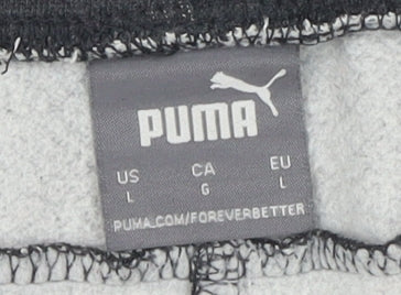 Puma Men's Black Joggers L - Casual Comfort