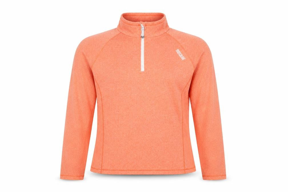 Womens UK Size 12 Regatta Orange Henley Sweatshirt