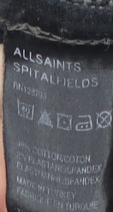 AllSaints Women’s Black Skinny Jeans Size UK 0