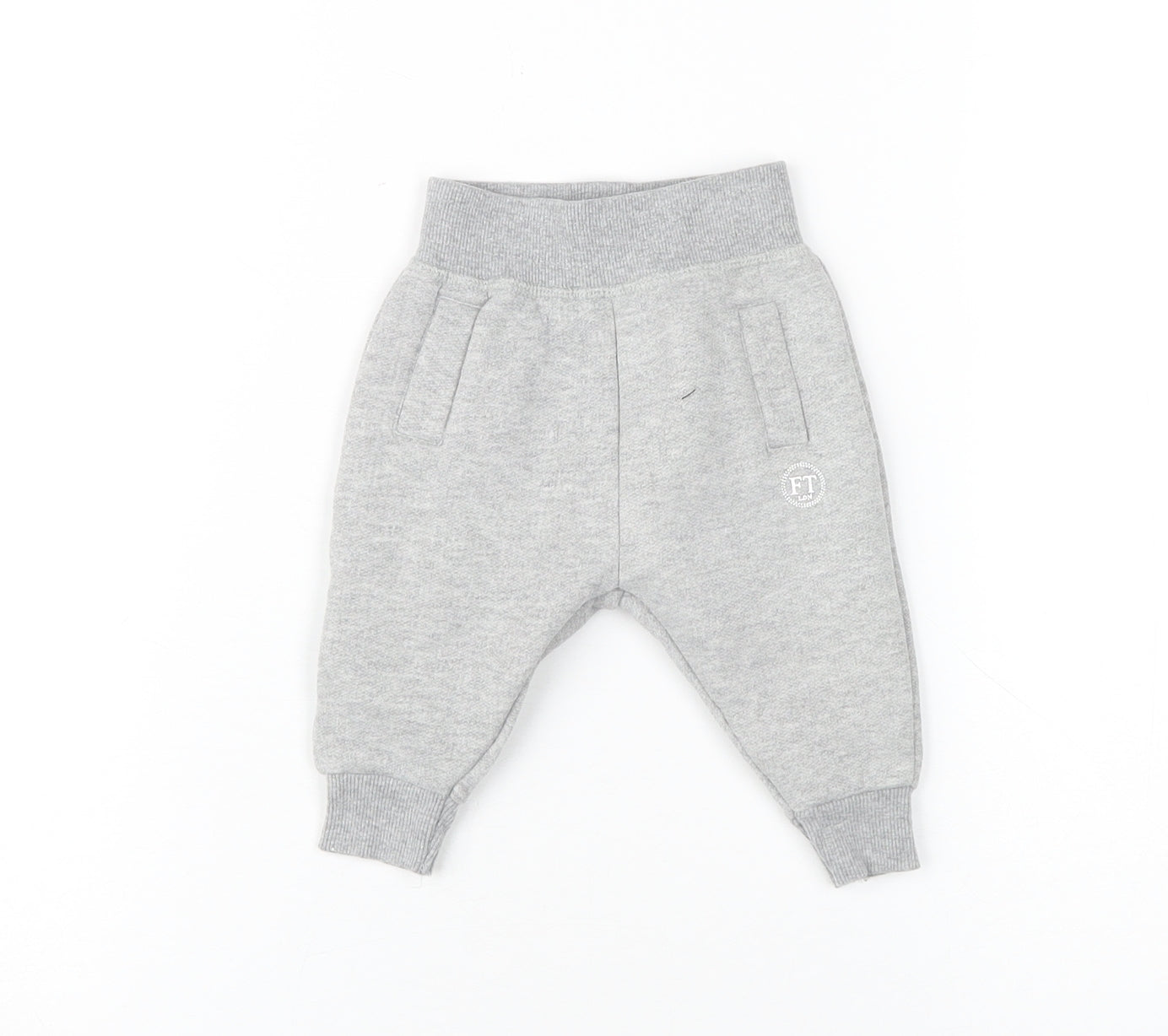 Firetrap Unisex Grey Joggers 0-6 Months - Playtime Comfort