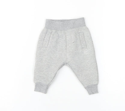 Firetrap Unisex Grey Joggers 0-6 Months - Playtime Comfort