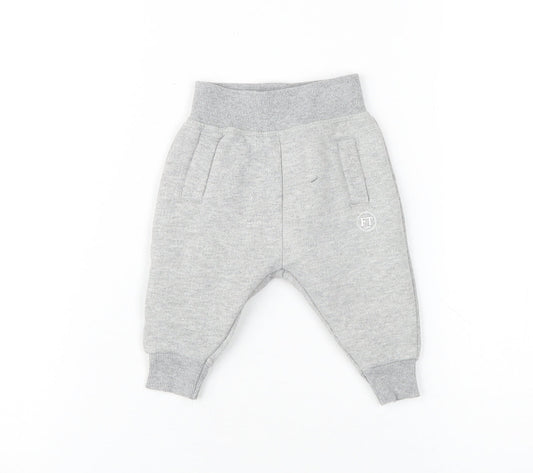 Firetrap Unisex Grey Joggers 0-6 Months - Playtime Comfort