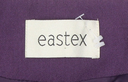 Womens UK Size 10 Eastex Purple Basic Jacket