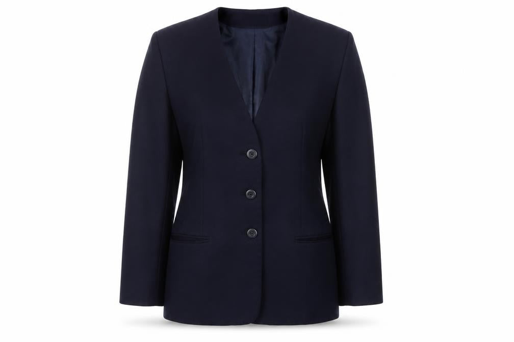 Womens UK Size 10 Alexon Blue Basic Jacket