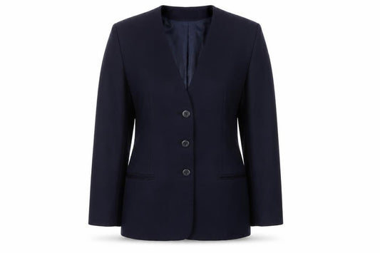 Womens UK Size 10 Alexon Blue Basic Jacket