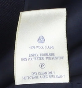 Alexon Women's Blue Wool Blazer Size 10