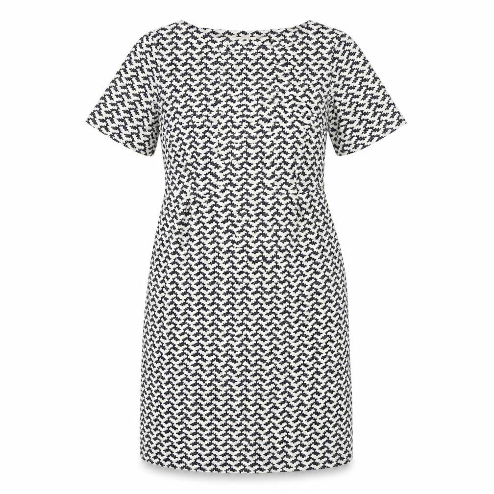 White Stuff Women's Geometric Shift Dress, Size 12