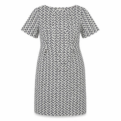 White Stuff Women's Geometric Shift Dress, Size 12