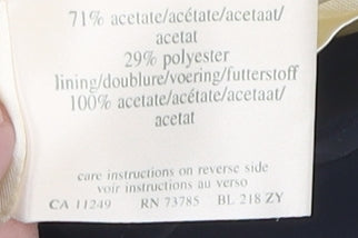 Laura Ashley Women's Black Sleeveless Blouse, Size 14